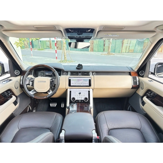 RANGE ROVER VOGUE LWB 2019 TRẮNG NÂU SIÊU ĐẸP