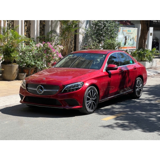 MERCEDES-BENZ C200 FACELIFT 2019 MÀU ĐỎ